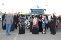  بالصور: إنطلاق معتمري مدينة يافا إلى الديار الحجازية لأداء عمرة الربيع 